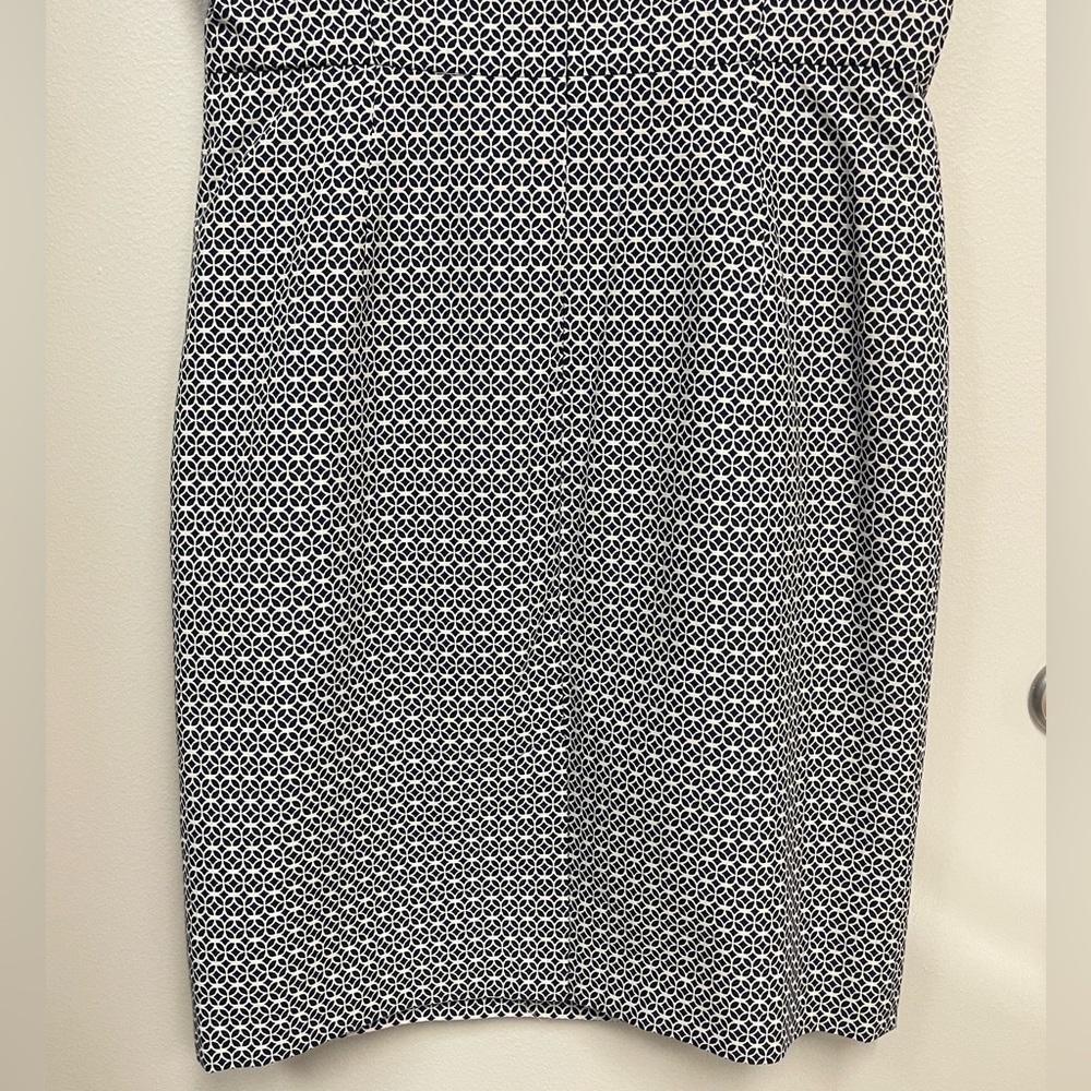NWT Talbots Bow-Front Patterned Dress - Picture 12 of 15